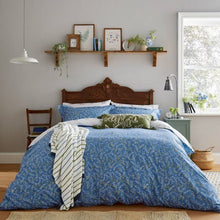 Load image into Gallery viewer, JOULES &lt;BR&gt;
Blue Bell Ditsy Duvet Cover Set &lt;BR&gt;
Blue &lt;BR&gt;
