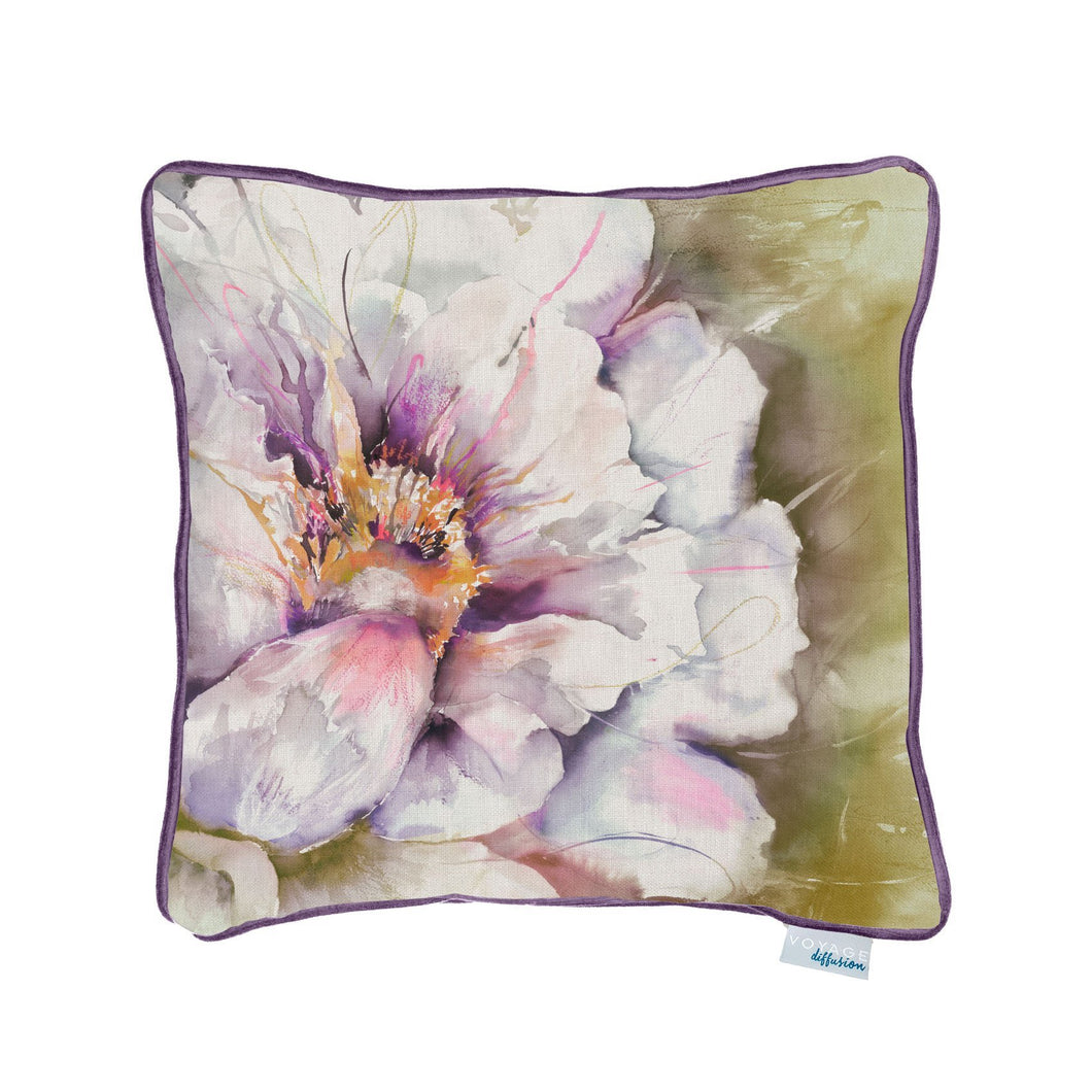 VOYAGE MAISON <BR>
Paeonia Autumn Cushion <BR>
Purple <BR>