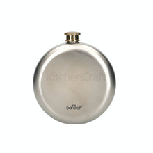 Load image into Gallery viewer, BARCRAFT &lt;BR&gt;
Stainless Steel Hip Flask &lt;BR&gt;
Silver &lt;BR&gt;
