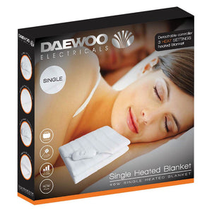 DAEWOO <BR>
Heated Electrical Blankets <BR>
