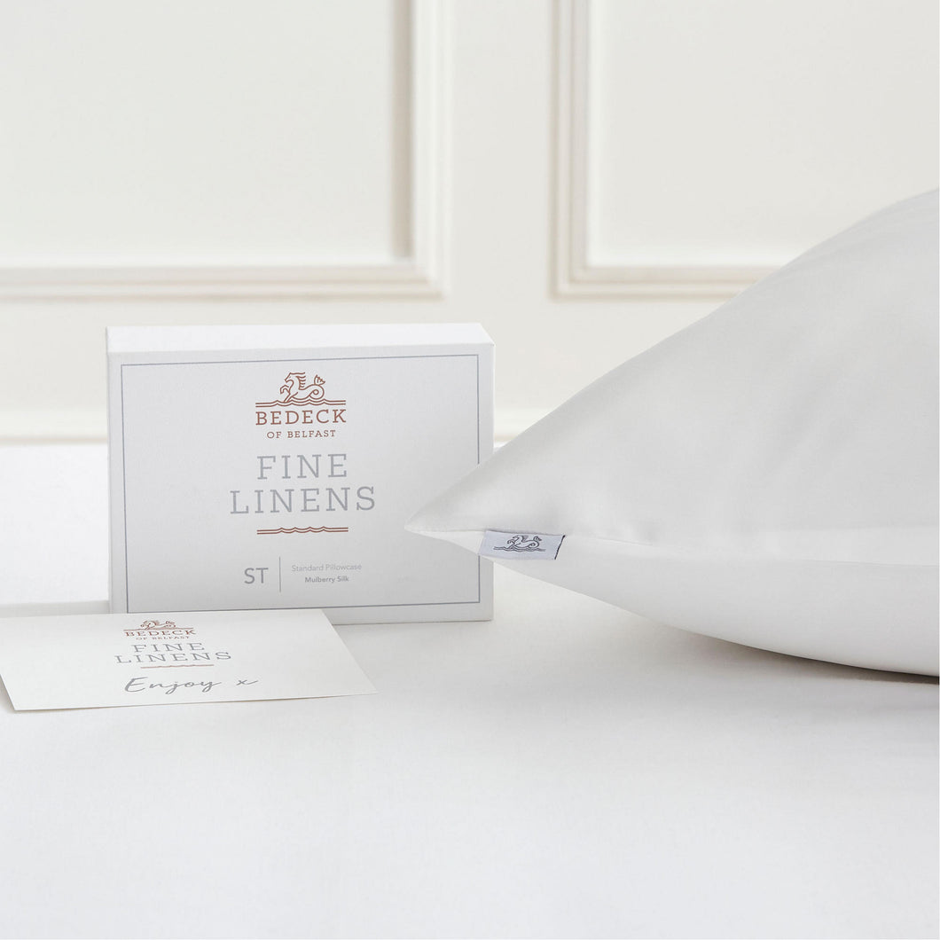 BEDECK <BR>
Silk Pillowcase <BR>
Multi <BR>