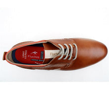 Load image into Gallery viewer, FLUCHOS &lt;BR&gt;
Leather Lightweight Mens Casual Laced Leather Shoes &lt;BR&gt;
Tan &lt;BR&gt;
