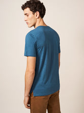 Load image into Gallery viewer, WHITE STUFF &lt;BR&gt;
Mens Fixed Gear T Shirt &lt;BR&gt;
Blue &lt;BR&gt;
