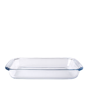 SABICHI <BR>
High Borosilicate Glass Rectangle Roaster <BR>