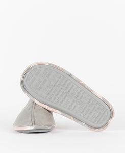 BARBOUR <BR>
Ladies Simone Slippers <BR>
Grey <BR>