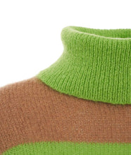 Load image into Gallery viewer, KAOS &lt;BR&gt;
Polo Neck Sweater &lt;BR&gt;
Green Mix &lt;BR&gt;
