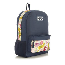 Load image into Gallery viewer, DUC &lt;BR&gt;
Leopard Backpack &lt;BR&gt;
Navy &lt;BR&gt;
