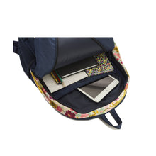 Load image into Gallery viewer, DUC &lt;BR&gt;
Leopard Backpack &lt;BR&gt;
Navy &lt;BR&gt;
