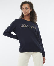 Load image into Gallery viewer, BARBOUR &lt;BR&gt;
Lyndale Sweatshirt &lt;BR&gt;
Navy &lt;BR&gt;
