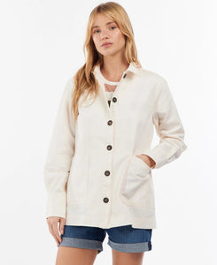 BARBOUR <BR>
Lyndale Overshirt <BR>
White <BR>