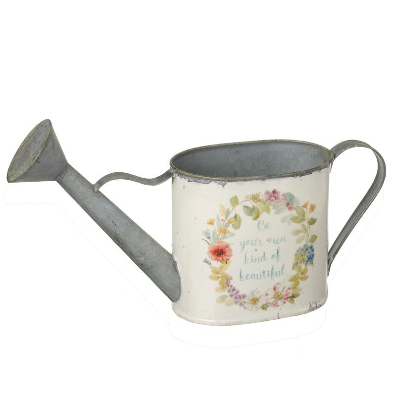HEAVEN SENDS <BR>
Pretty Decorated Watering Can <BR>