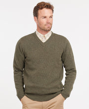 Load image into Gallery viewer, BARBOUR &lt;BR&gt;
Nelson V-Neck Wool Sweater &lt;BR&gt;
