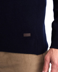 BARBOUR <BR>
Nelson V-Neck Wool Sweater <BR>