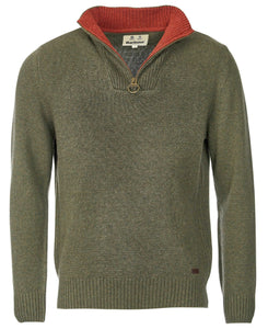 BARBOUR <BR>
Nelson 1/2 Zip Wool Swearter <BR>