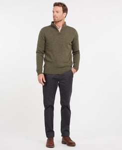 BARBOUR <BR>
Nelson 1/2 Zip Wool Swearter <BR>