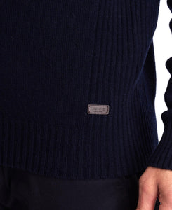 BARBOUR <BR>
Nelson 1/2 Zip Wool Sweater <BR>