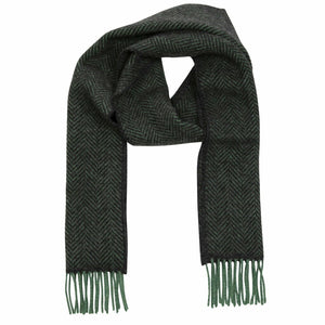 J HANLY <BR>
Luxury Herringbone Merino & Cashmere Scarf <BR>