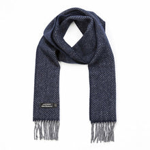Load image into Gallery viewer, J HANLY &lt;BR&gt;
Luxury Herringbone Merino &amp; Cashmere Scarf &lt;BR&gt;
