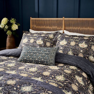 WILLIAM MORRIS <BR>
Montreal Duvet sets & Bedspread <BR>
Indigo & Slate <BR>