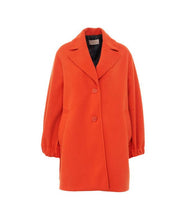 Load image into Gallery viewer, KAOS &lt;BR&gt;
Midi Coat &lt;BR&gt;
Orange &lt;BR&gt;
