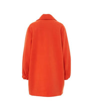 Load image into Gallery viewer, KAOS &lt;BR&gt;
Midi Coat &lt;BR&gt;
Orange &lt;BR&gt;
