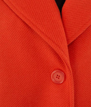 Load image into Gallery viewer, KAOS &lt;BR&gt;
Midi Coat &lt;BR&gt;
Orange &lt;BR&gt;
