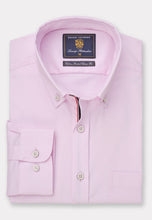 Load image into Gallery viewer, BROOK TAVERNER &lt;BR&gt;
Classic, Oxford, Button Down Collared Shirt &lt;BR&gt;
Pink &lt;BR&gt;
