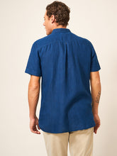 Load image into Gallery viewer, WHITE STUFF &lt;BR&gt;
Short Sleeved Mens Pembroke Linen Shirt &lt;BR&gt;
