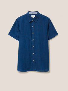 WHITE STUFF <BR>
Short Sleeved Mens Pembroke Linen Shirt <BR>