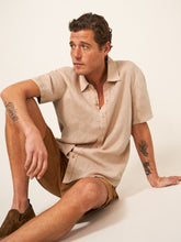 Load image into Gallery viewer, WHITE STUFF &lt;BR&gt;
Short Sleeved Mens Pembroke Linen Shirt &lt;BR&gt;
