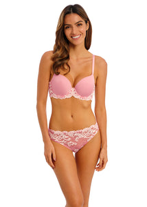 WACOAL <BR>
Instant Icon Underwire, Contour Bra <BR>
Pink Dogwood <BR>