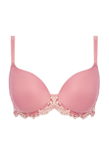WACOAL <BR>
Instant Icon Underwire, Contour Bra <BR>
Pink Dogwood <BR>