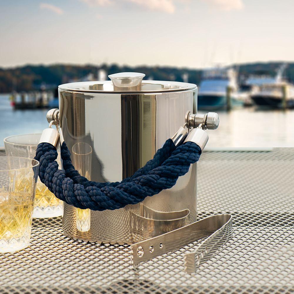 EDDINGTONS <BR>
Regatta Ice Bucket <BR>
Rope Handle <BR>