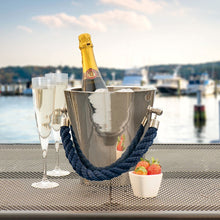 Load image into Gallery viewer, EDDINGTONS &lt;BR&gt;
Regatta Champagne Cooler &lt;BR&gt;
Rope Handle &lt;BR&gt;
