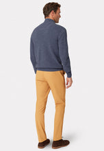 Load image into Gallery viewer, BROOK TAVERNER &lt;BR&gt;
Ricky 1/4 Zip Sweater &lt;BR&gt;
Blue &lt;BR&gt;
