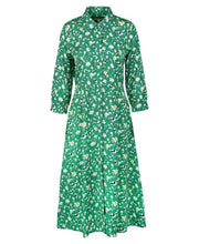 Load image into Gallery viewer, BARBOUR &lt;BR&gt;
Rosoman Dress &lt;BR&gt;
Green Print &lt;BR&gt;
