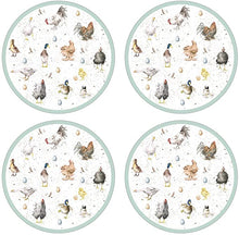 Load image into Gallery viewer, PIMPERNEL &lt;BR&gt;
Wrendale round Placemats set of 4 &lt;BR&gt;

