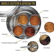 Load image into Gallery viewer, SPICE KITCHEN &lt;BR&gt;
Middle Eastern &amp; African Spice Tin &lt;BR&gt;
