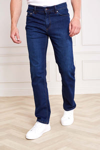 ANDRE <BR>
Sanchez Worn Denim Jeans <BR>
