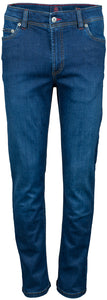 ANDRE <BR>
Sanchez Worn Denim Jeans <BR>