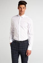 Load image into Gallery viewer, ETERNA&lt;BR&gt;
Long Sleeve Slim Fit Shirt &lt;BR&gt;
White &lt;br&gt;
