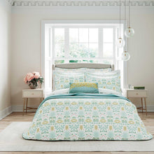 Load image into Gallery viewer, V&amp;A &lt;BR&gt;
Anselm Bedlinen &lt;BR&gt;
Aqua &lt;BR&gt;

