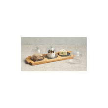 Load image into Gallery viewer, ARTESA &lt;BR&gt;
Appetiser Serving Set with Glass Domes &lt;BR&gt;
