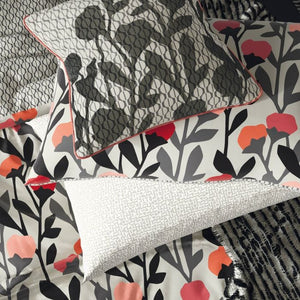 HELENA SPRINGFIELD <BR>
Ava Duvet Cover sets <BR>
Stone, Grey & Coral <BR>