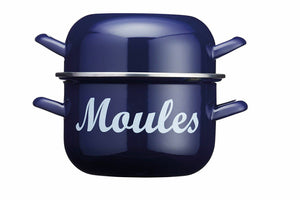 KITCHEN CRAFT ENAMEL MUSSEL BOWL & LID