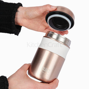 BUILT <BR>
Apex Insulated Water Bottle & Insulated Food Flask Set <BR> 
Rose Gold <BR>