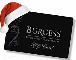 €500 CHRISTMAS GIFT CARD FOR BURGESS ATHLONE