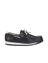 Load image into Gallery viewer, FLUCHOS &lt;BR&gt;
Timeless Mens Deck Shoes &lt;+BR&gt;
Navy &lt;BR&gt;
