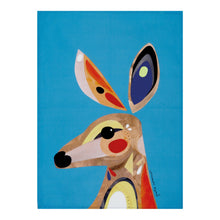 Load image into Gallery viewer, PETE CROMER &lt;BR&gt;
Kangaroo Tea Towel &lt;BR&gt;
