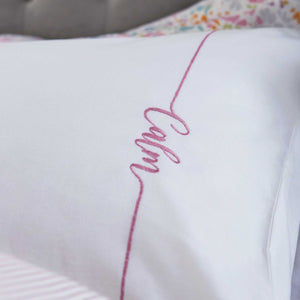 KATIE PIPER <BR>
Calm Daisy <BR>
Duvet Cover Sets, Throw & Embroidered Pillowcase <BR>